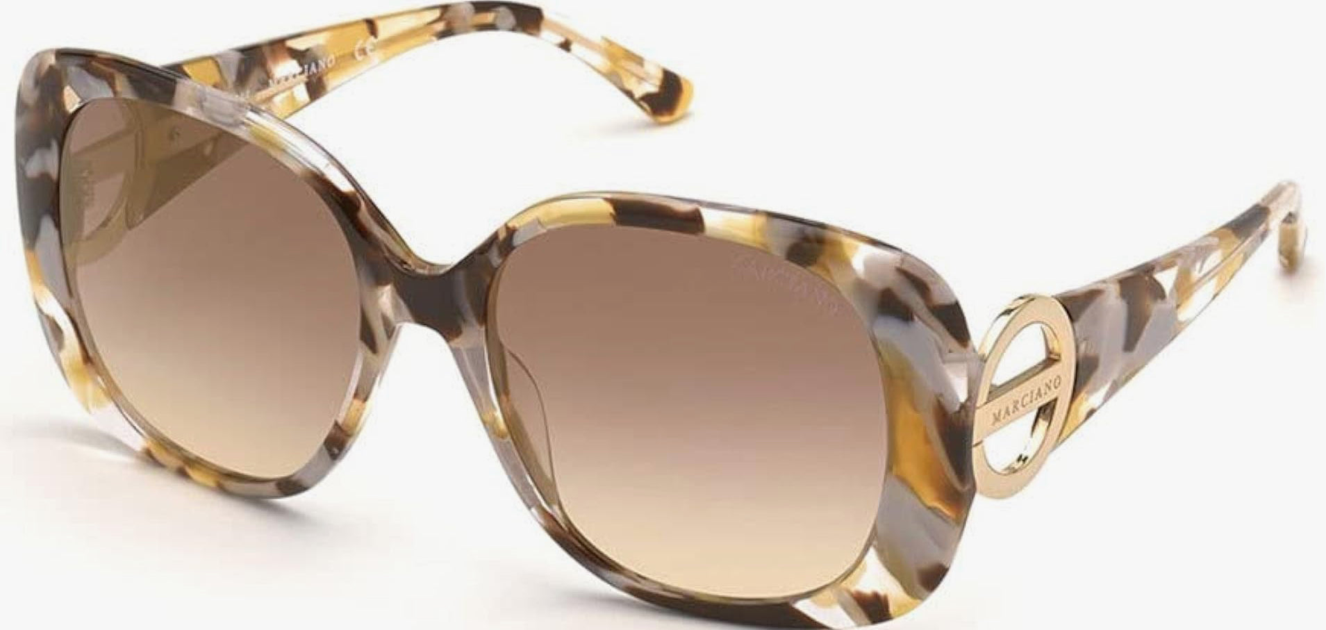 Sunglasses Guess By Marciano GM 0815 41G Yellow/Other/Brown Mirror