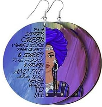 Motivational Ethnic Earrings