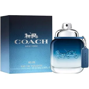 Coach Blue Eau De Toilette Spray for Men, 100ml